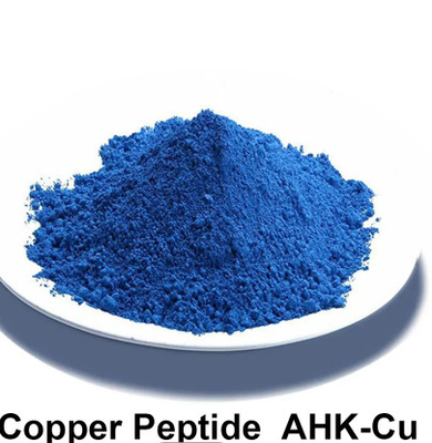 Raw Material Pure Plant Extracts Anti Wrinkle Copper Peptide GHK Cu Powder