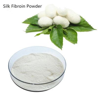 Cosmetic Grade Pure Plant Extracts Organic Silk Fibroin Powder