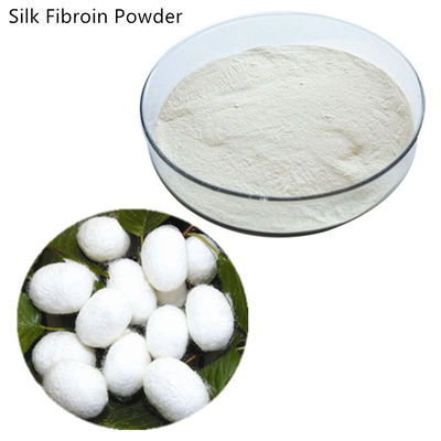 Cosmetic Grade Pure Plant Extracts Organic Silk Fibroin Powder