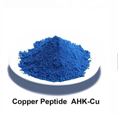 Raw Material Pure Plant Extracts Anti Wrinkle Copper Peptide GHK Cu Powder